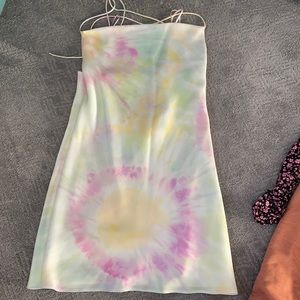 Zara mini slip dress